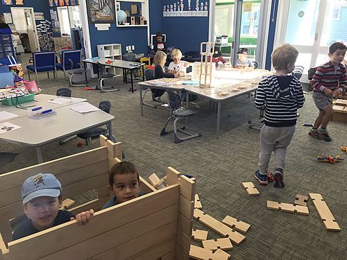 boy doing woodwork